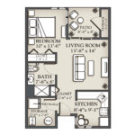 Studio floor plan