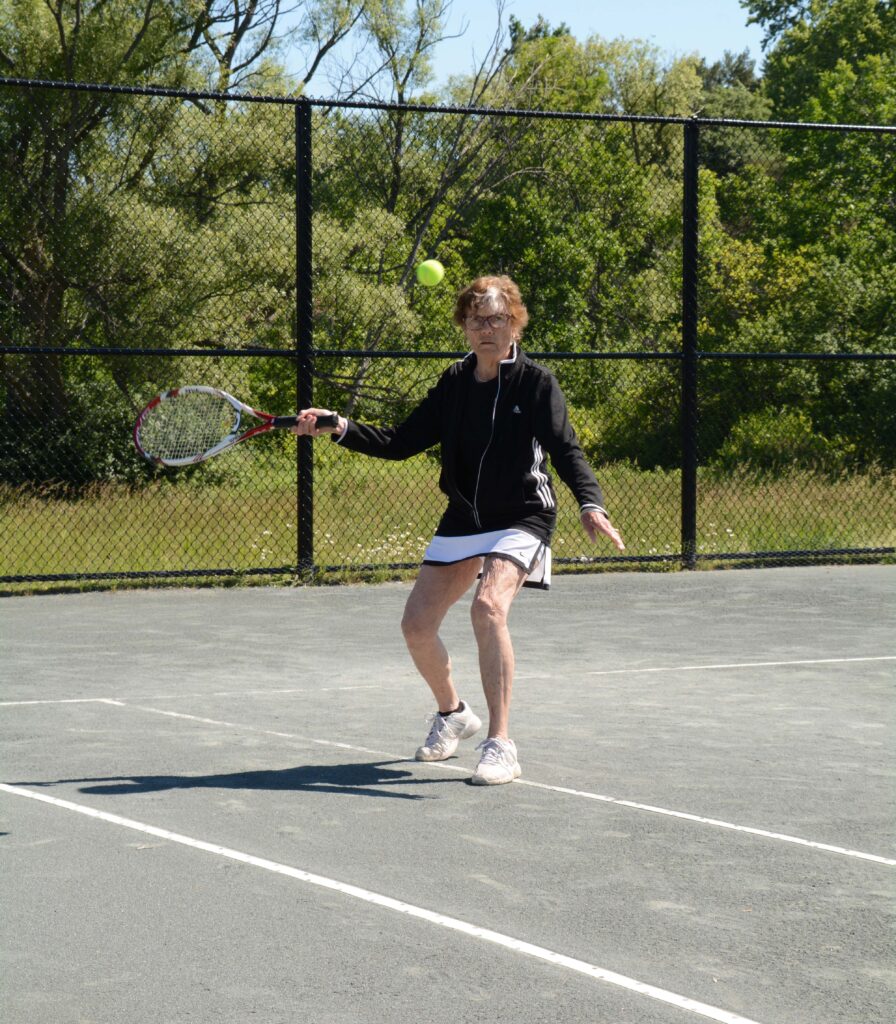 What we do at Kendal... Woman playing tennis